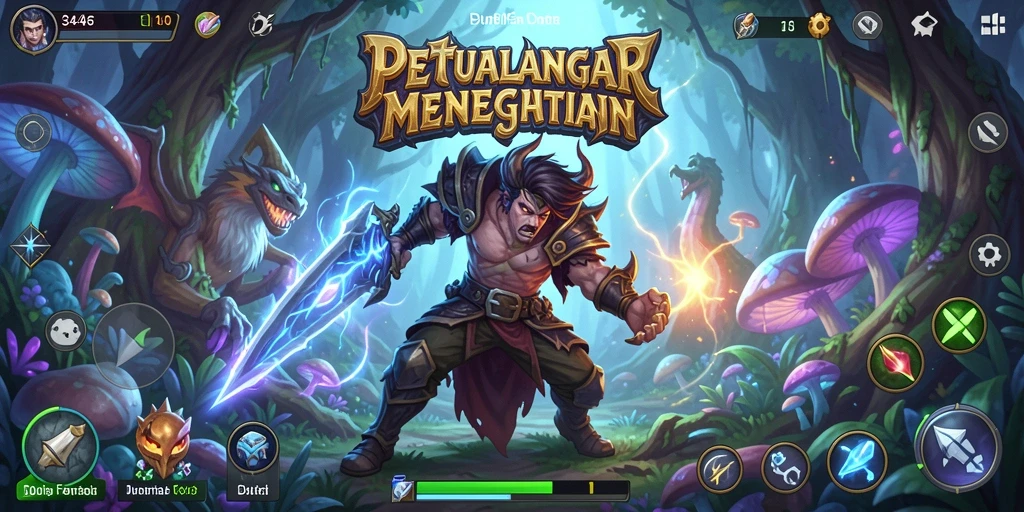 Tangkapan layar utama 3446 menampilkan aksi petualangan yang seru.