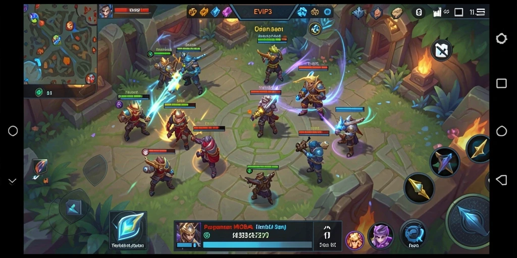 Tampilan screenshot dari gameplay seru di EVIP3.