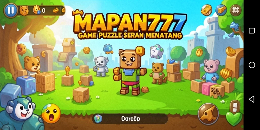 Screenshot gameplay MAPAN777 yang menampilkan teka-teki menarik.