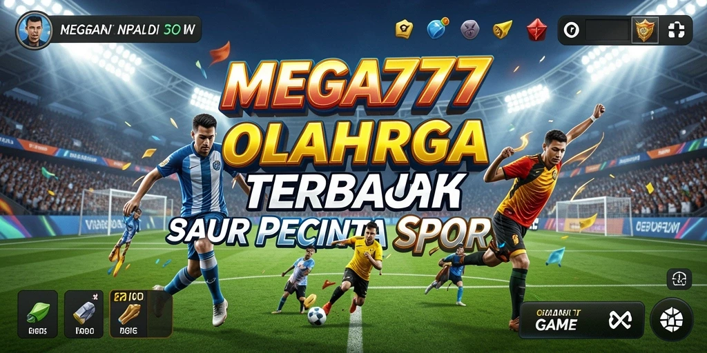 Screenshot MEGA777 menampilkan aksi seru dalam gameplay olahraga.