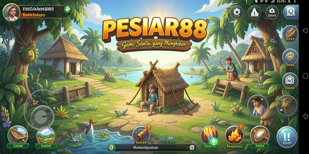 Tampilan gameplay PESIAR88 yang seru dan menarik.