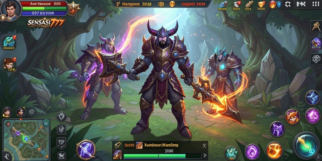 Tampilan gameplay SENSASI777 yang epik dan mendebarkan di dunia MMORPG.