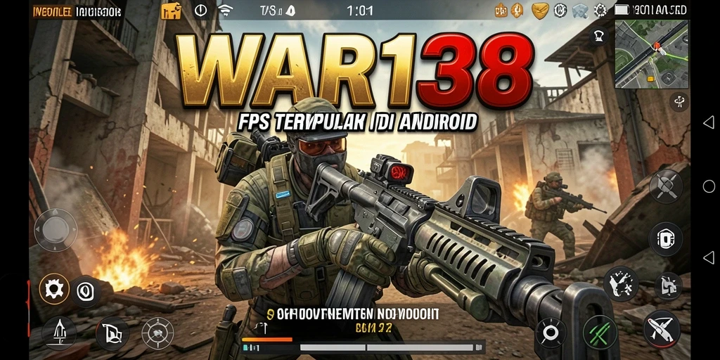 Screenshot menunjukkan aksi seru dalam permainan FPS.